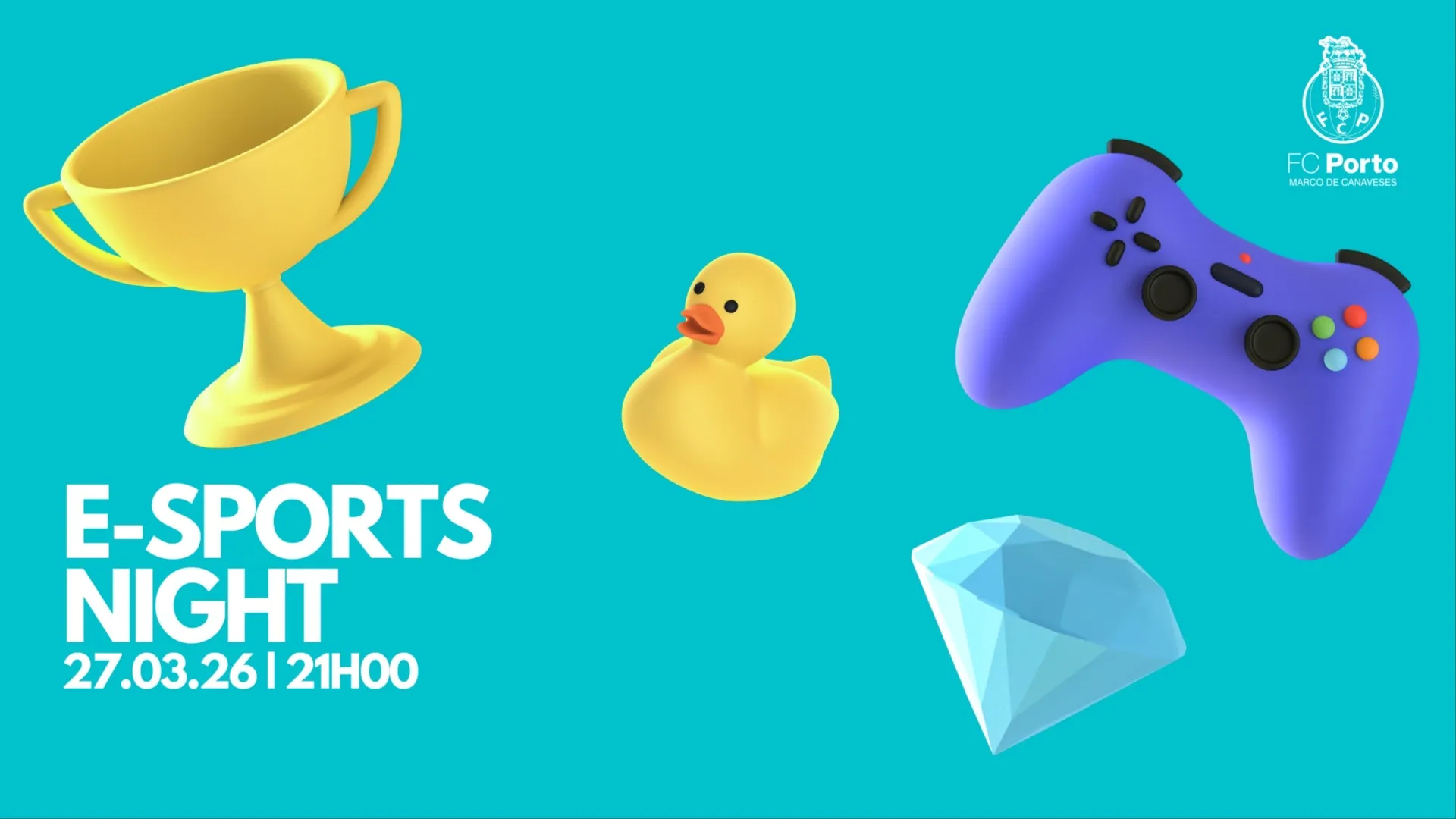 Casa FC Porto de Marco de Canaveses promove “E Sports Night” no próximo dia 27 de março - Imagem 1