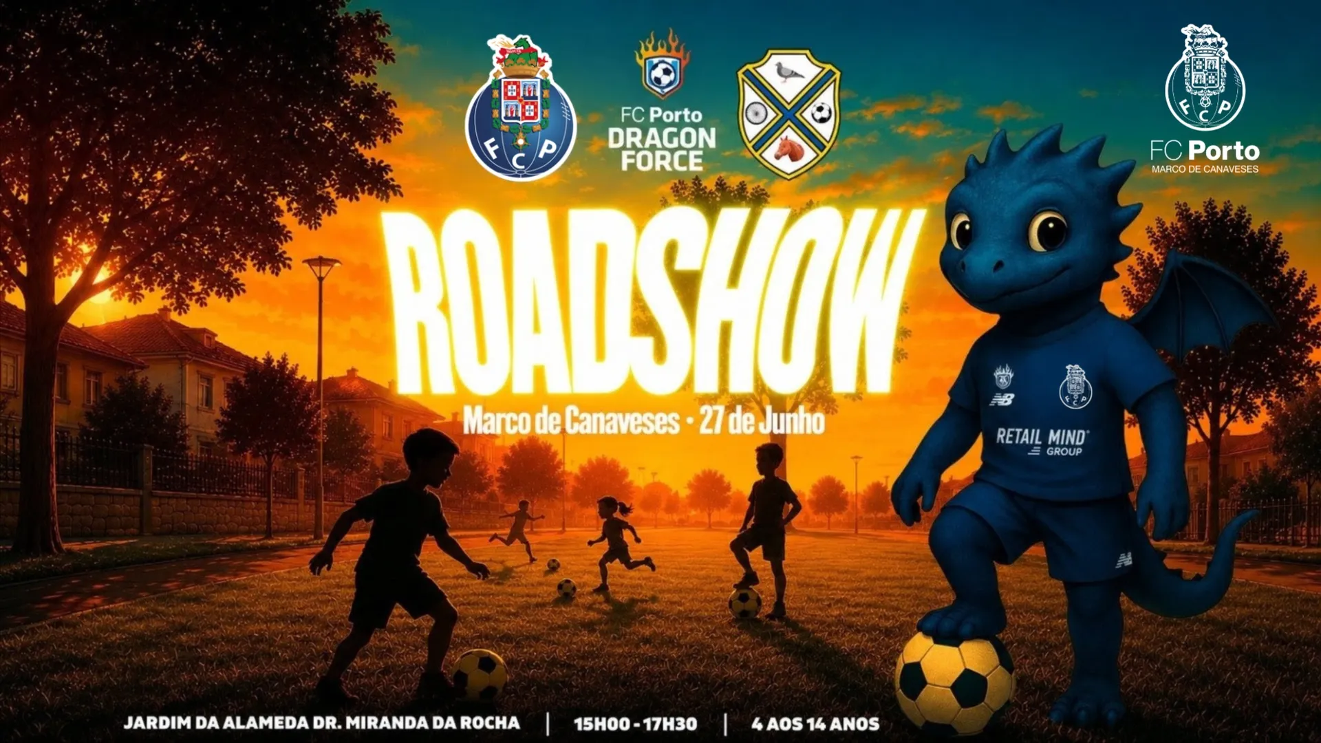 RoadShow Dragon Force chega a Marco de Canaveses no próximo sábado
