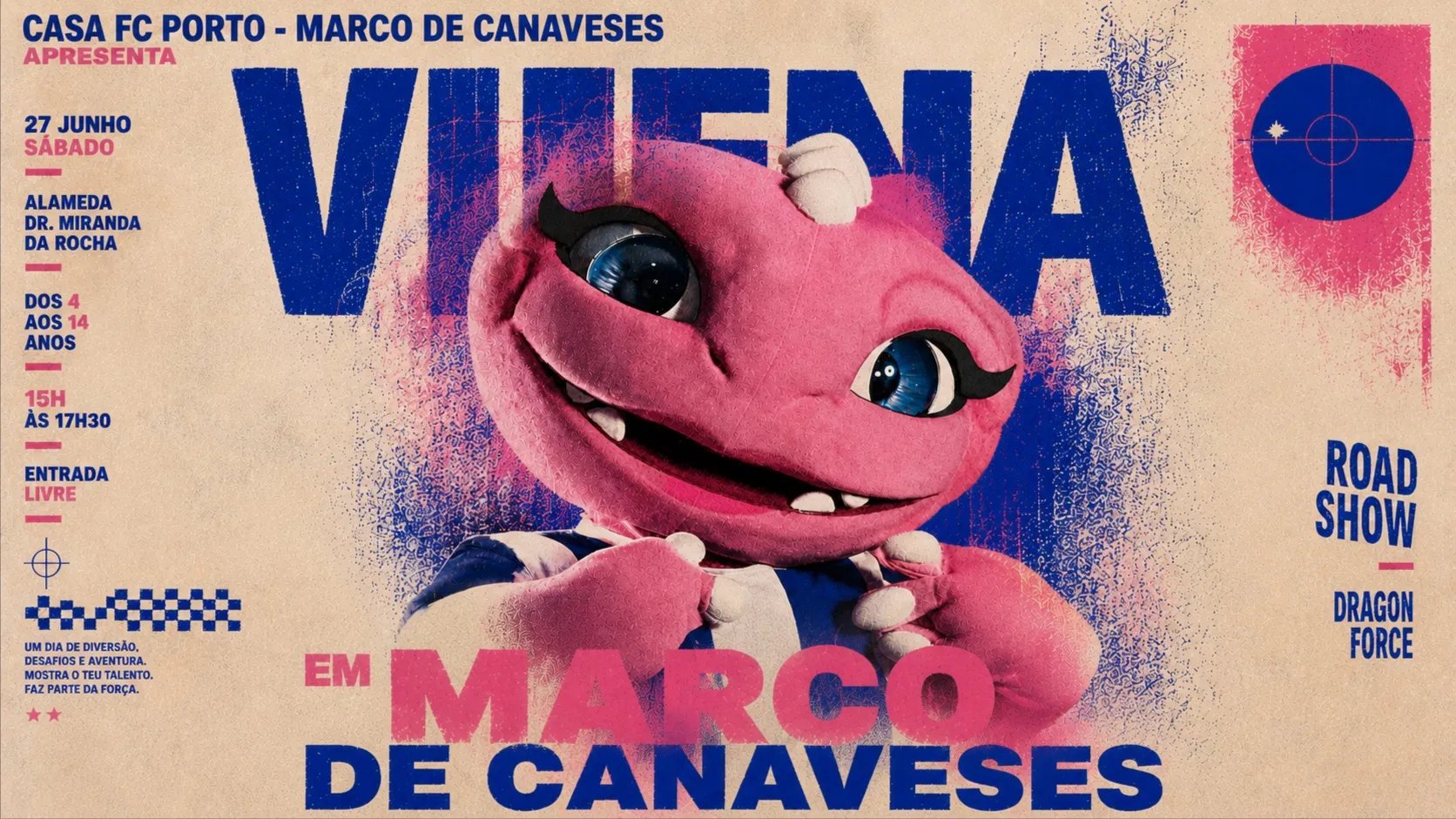 VIENA leva magia e animação ao Road Show Dragon Force em Marco de Canaveses